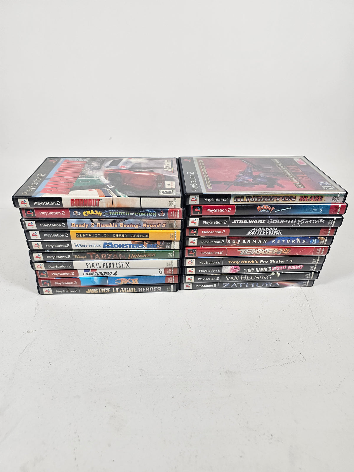 Lot of 20 Sony PlayStation 2 PS2 Games
