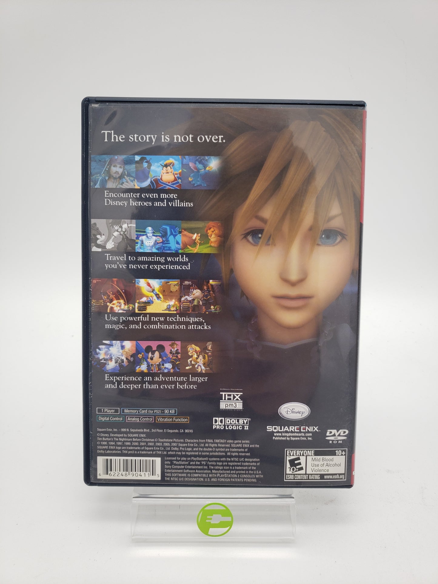 Kingdom Hearts I, II, Chain of Memories Greatest Hits Lot PlayStation 2 CIB
