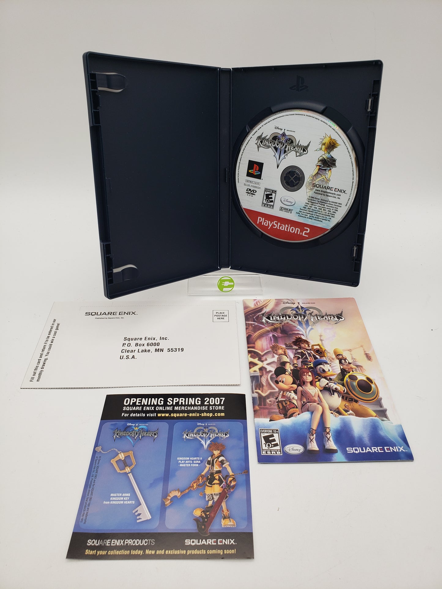 Kingdom Hearts I, II, Chain of Memories Greatest Hits Lot PlayStation 2 CIB