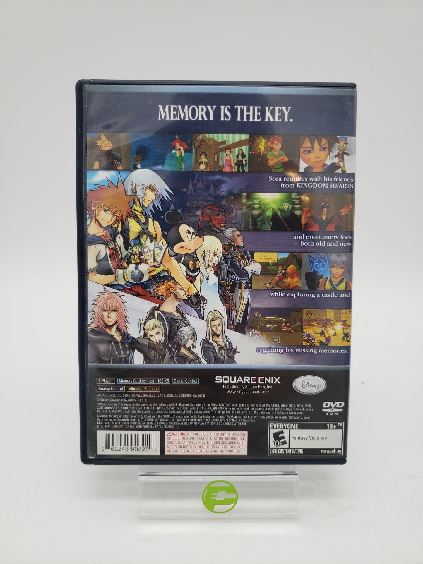 Kingdom Hearts I, II, Chain of Memories Greatest Hits Lot PlayStation 2 CIB