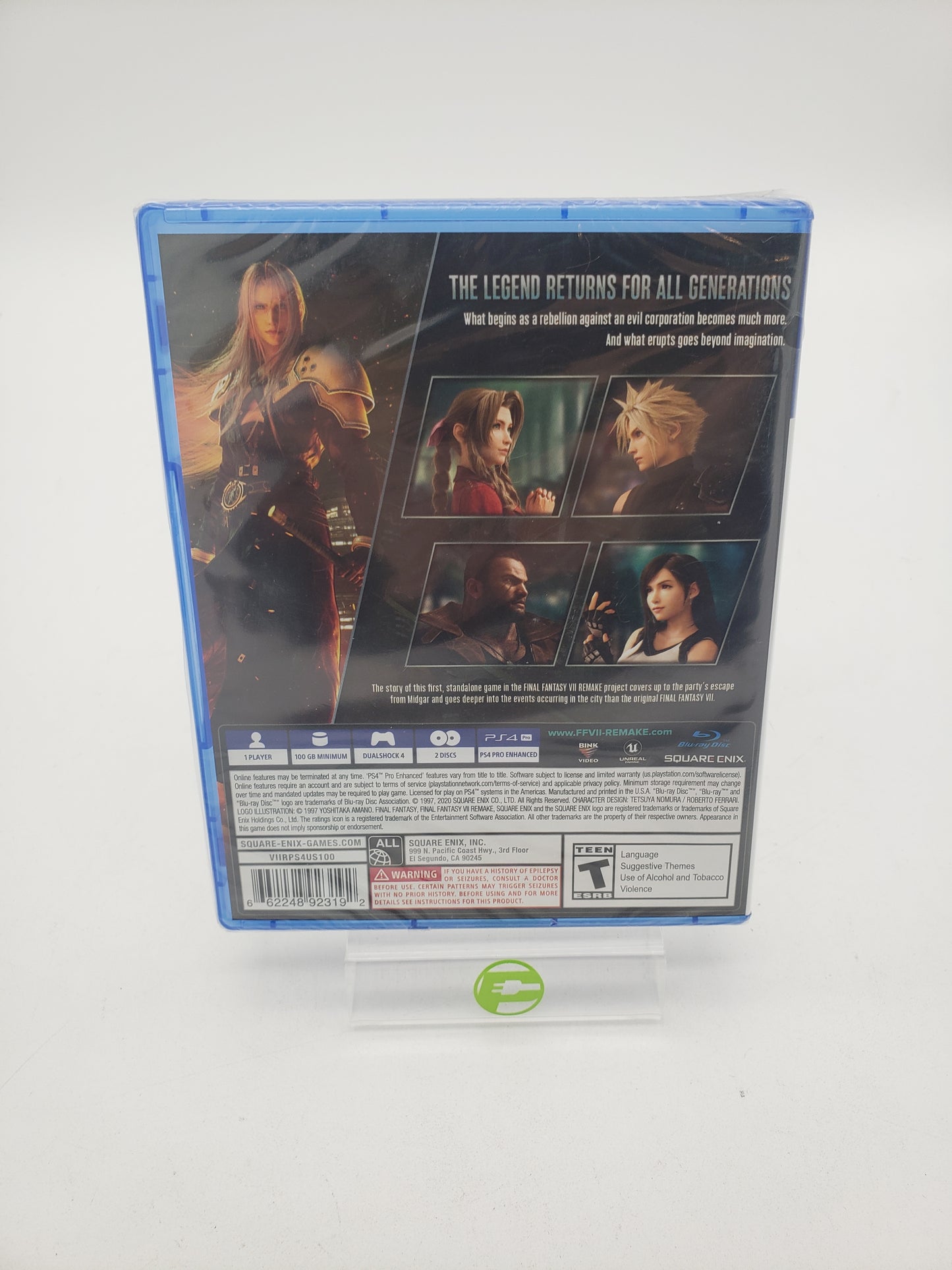 New Final Fantasy VII Remake (Sony PlayStation 4 PS4, 2020)
