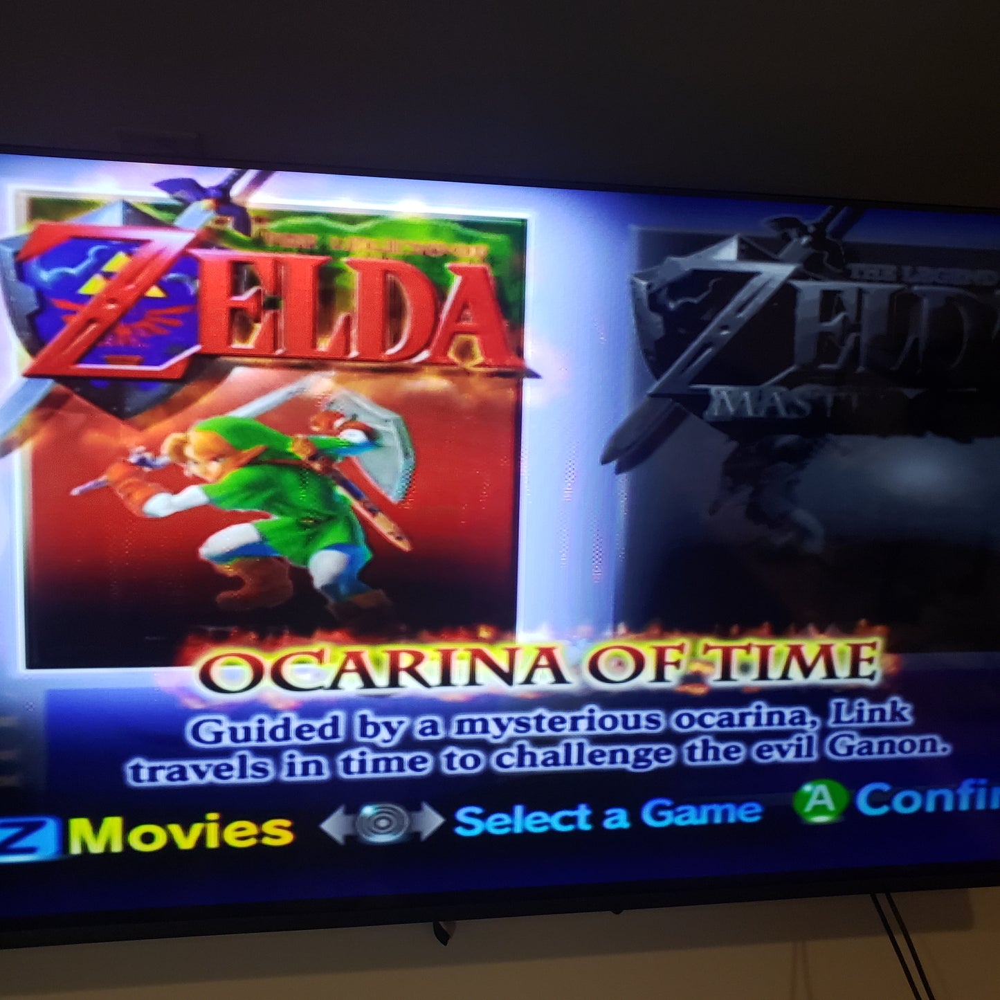 Zelda Ocarina of Time Master Quest (Nintendo GameCube, 2003)