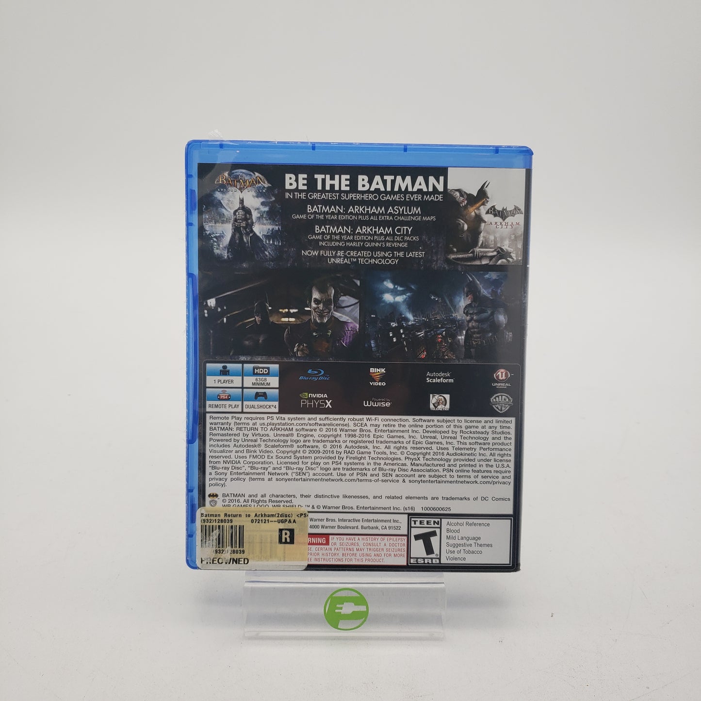 Batman: Return to Arkham (Sony PlayStation 4 PS4, 2016)