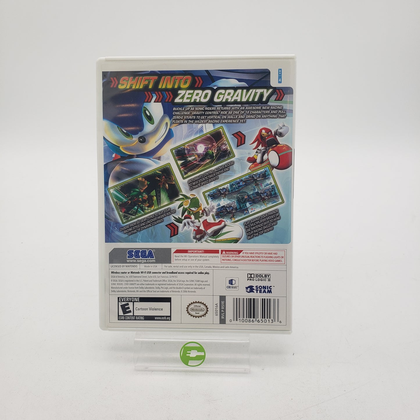 Sonic Riders Zero Gravity (Nintendo Wii, 2008)