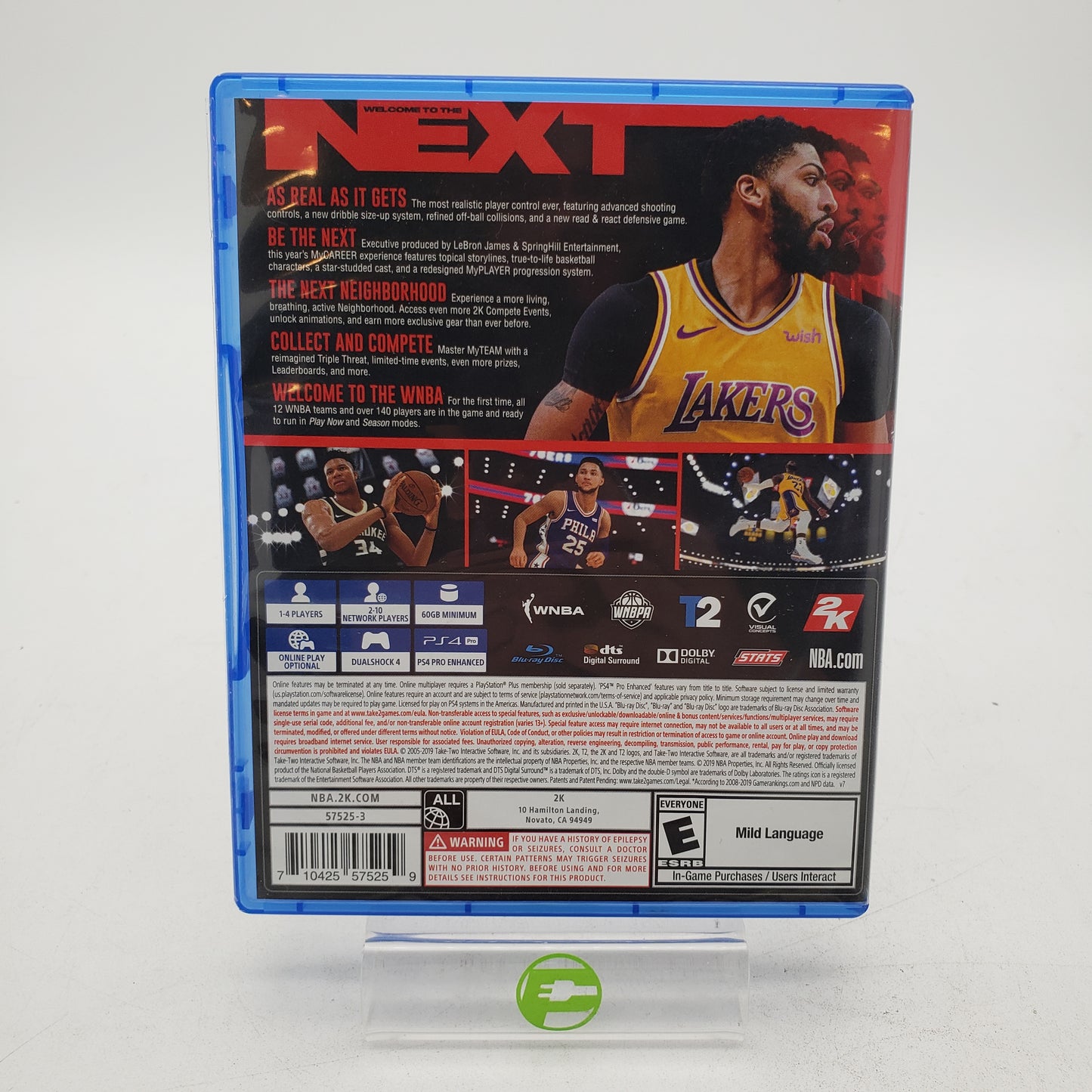 NBA 2K20 (Sony PlayStation 4 PS4, 2019)