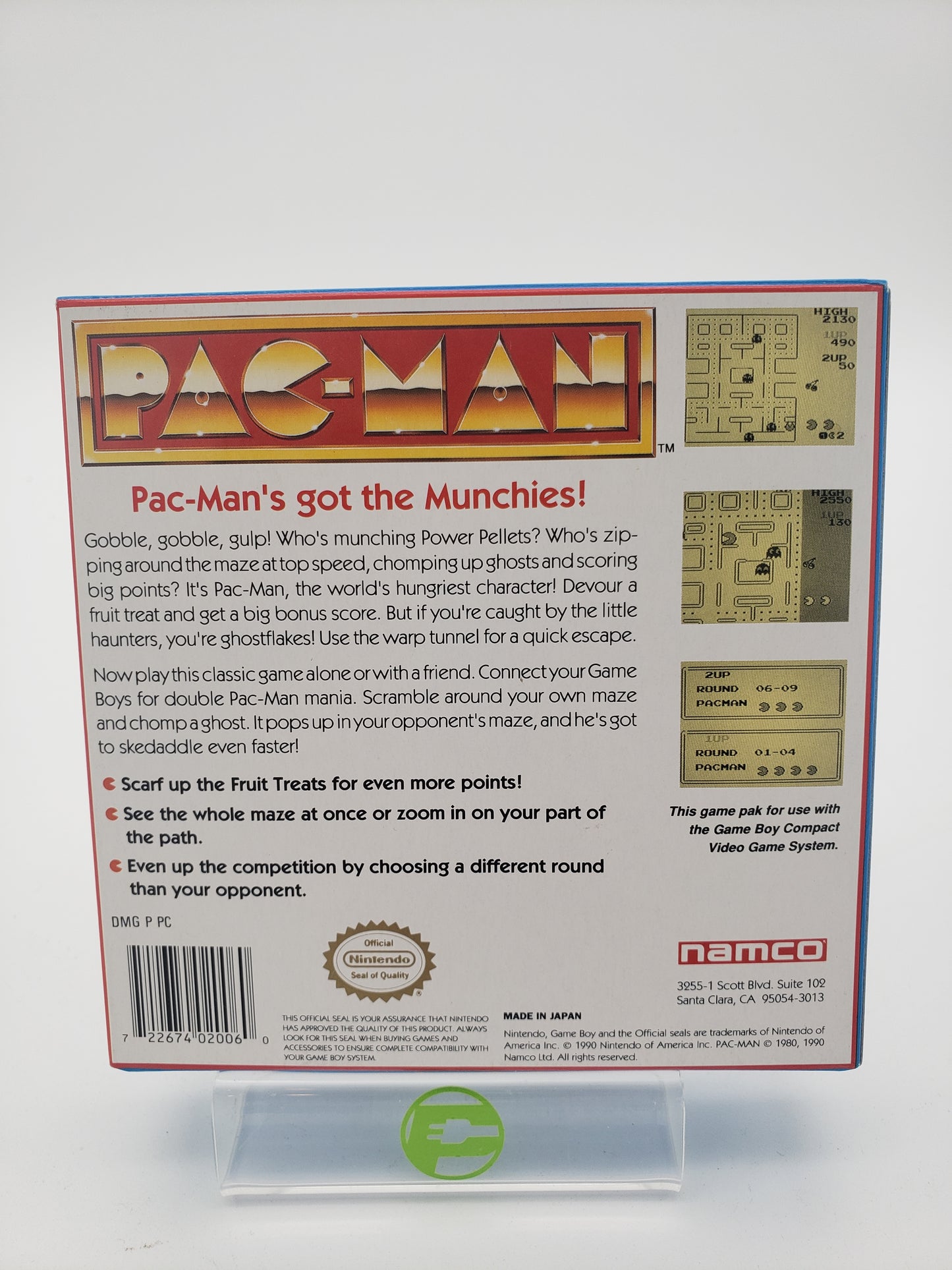Pac-Man (Nintendo GameBoy, 1991)