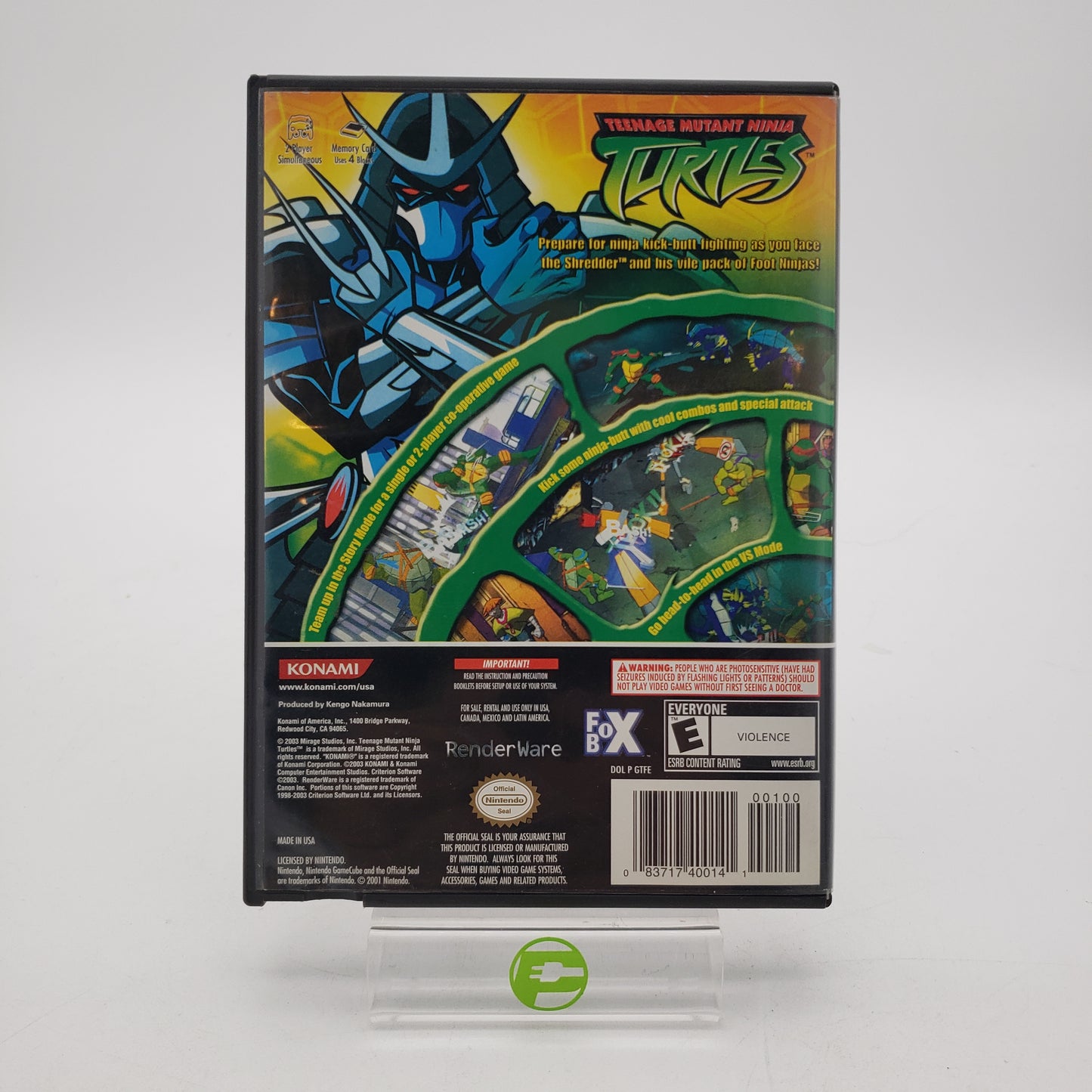 Teenage Mutant Ninja Turtles (Nintendo GameCube, 2003)