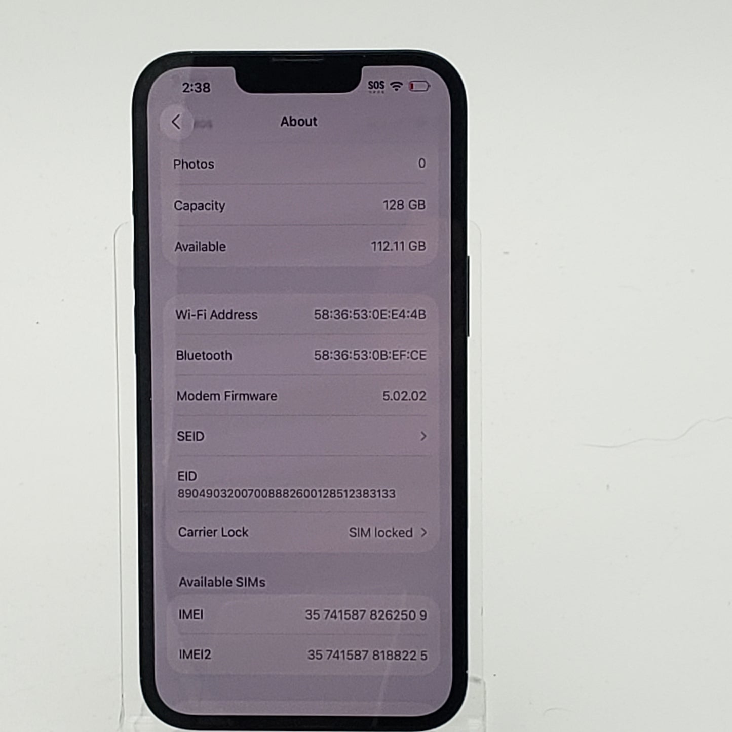 T-Mobile Apple iPhone 13 128GB Midnight MLML3LL/A