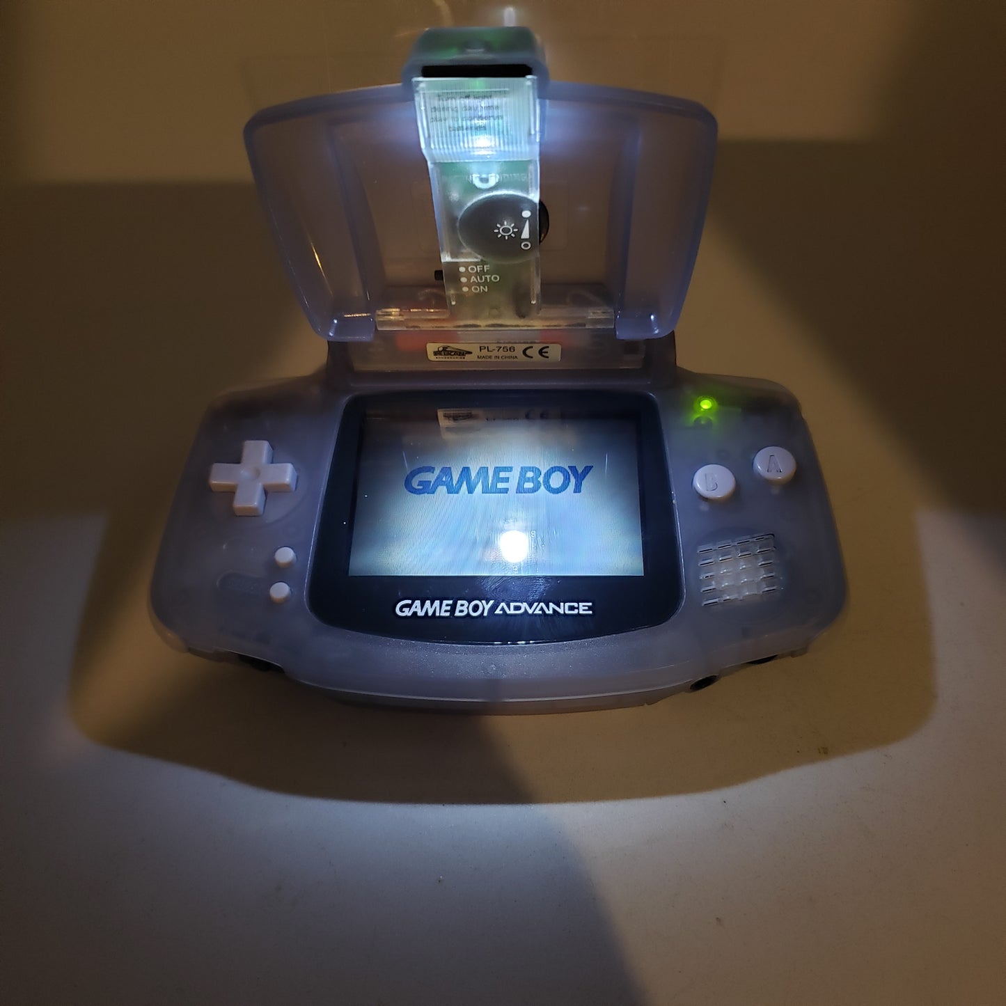 Nintendo Game Boy Advance Handheld Game Console AGB-001 Clear