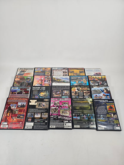 Lot of 20 Sony PlayStation 2 PS2 Games