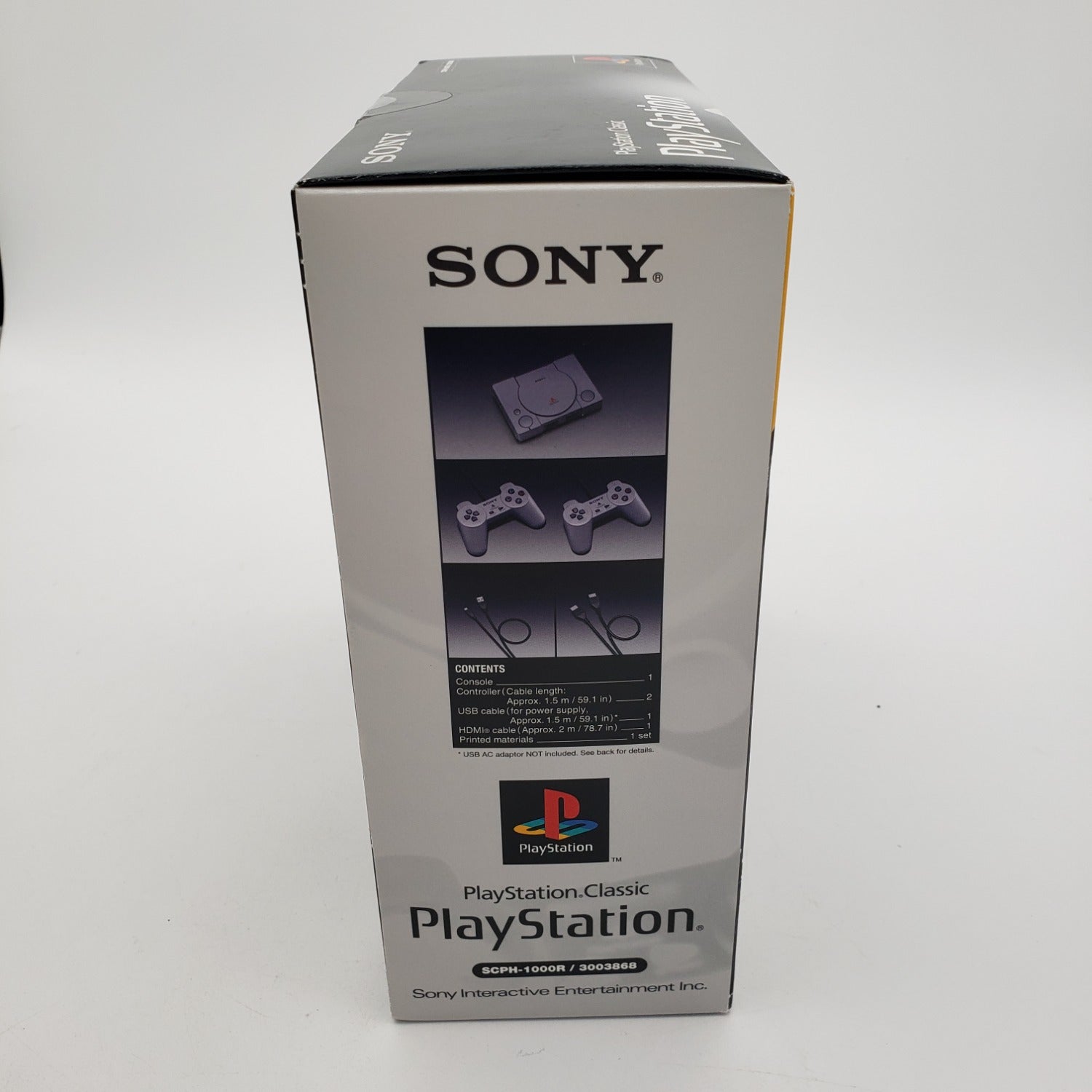 New Sony PlayStation Classic Gray Console Gaming System 3003348