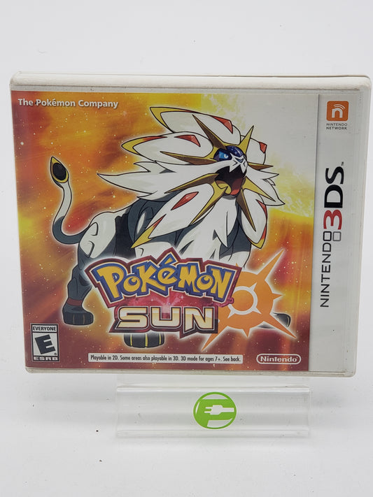 Pokemon Sun (Nintendo 3DS, 2016)