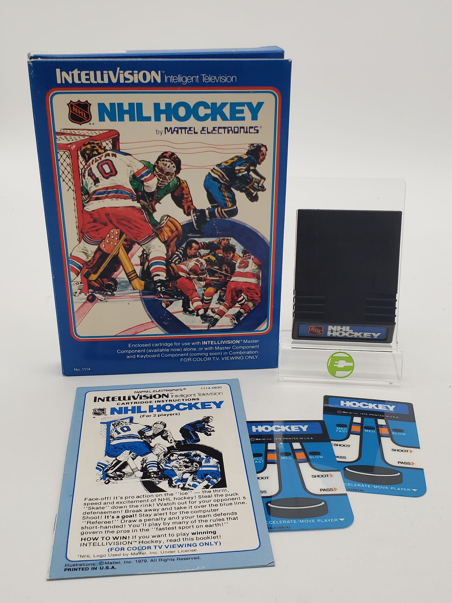 NHL Hockey (Mattel Intellivision, 1978)