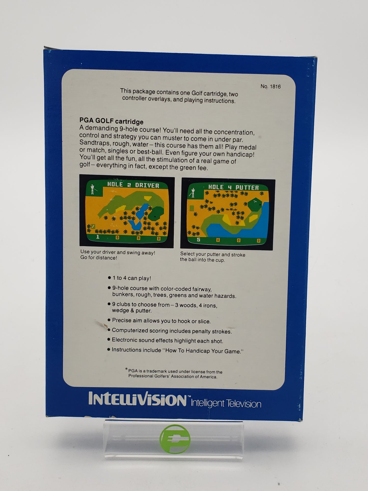 PGA Golf (Mattel Intellivision, 1979)