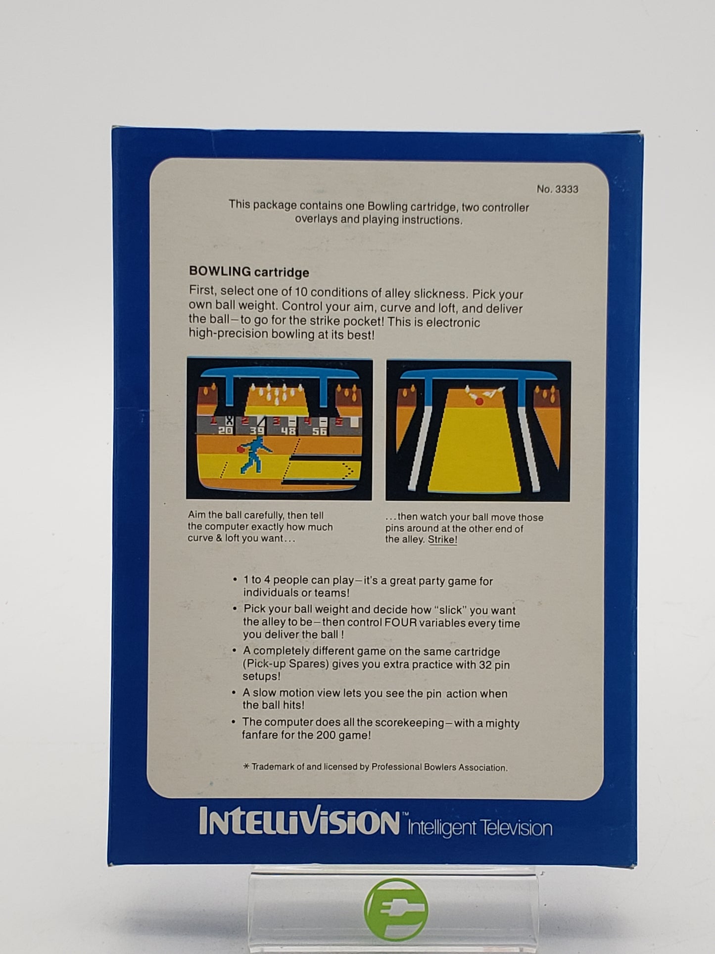 Bowling (Mattel Intellivision, 1980)