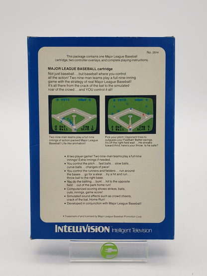 Major League Baseball (Mattel Intellivision, 1979)