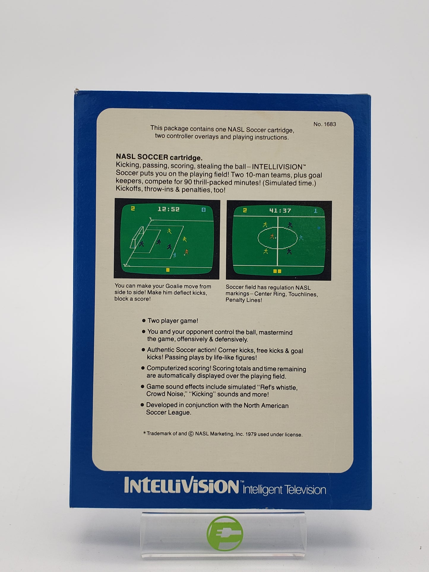 NASL Soccer, RARE (Mattel Intellivision, 1978)