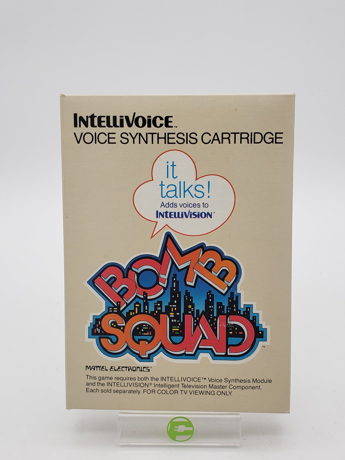 Bomb Squad CIB (Mattel Intellivision, 1981)