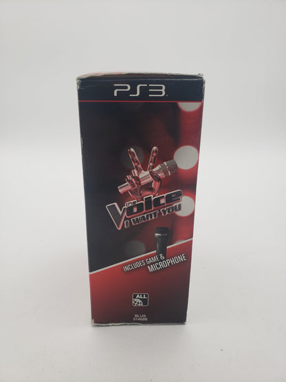 New The Voice [Microphone Bundle] (Sony PlayStation 3 PS3, 2014)