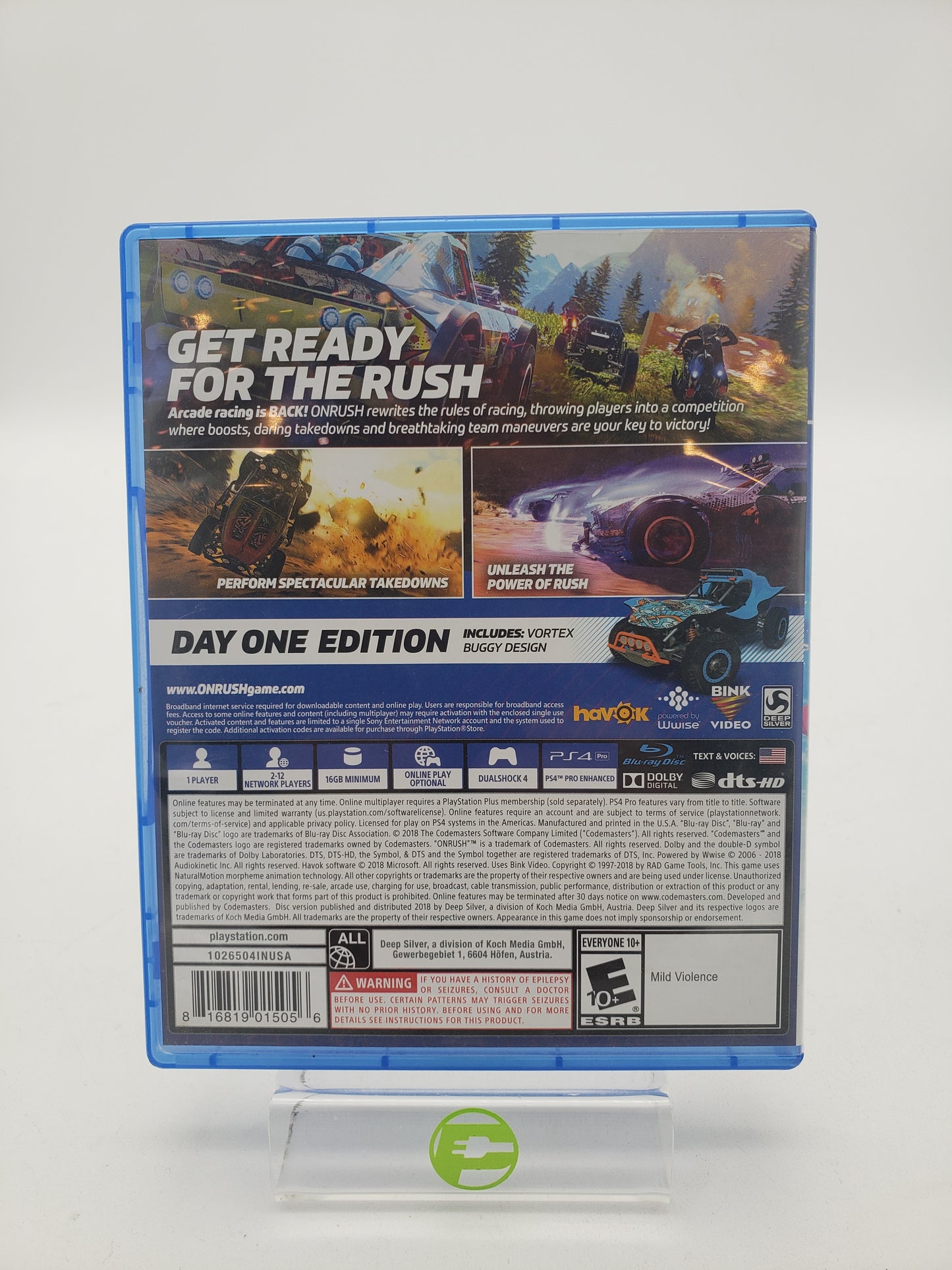 Onrush (Sony PlayStation 4 PS4, 2018)