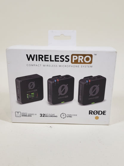 RODE Wireless Pro Compact Wireless Microphone System