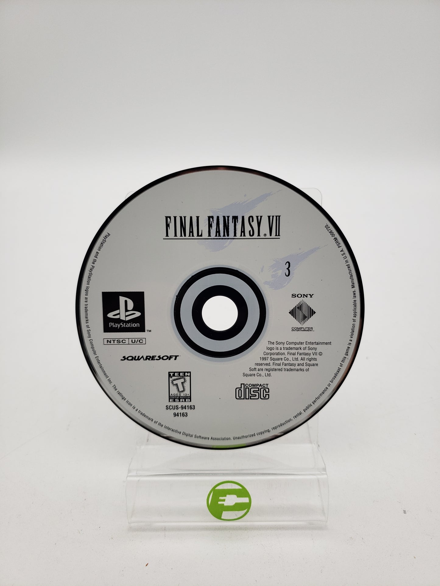 Final Fantasy VII (Sony PlayStation 1 PS1, 1997)