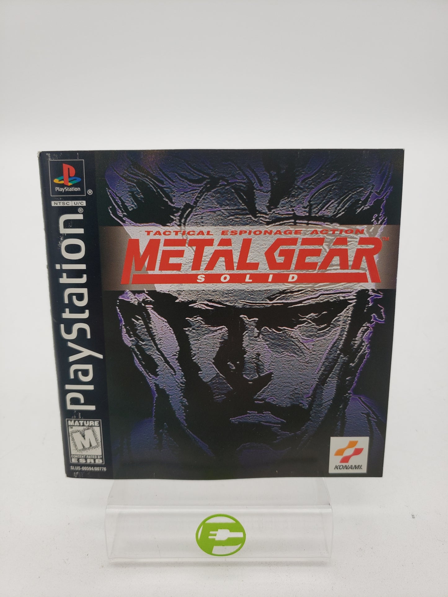 Metal Gear Solid (Sony PlayStation 1 PS1, 1998)