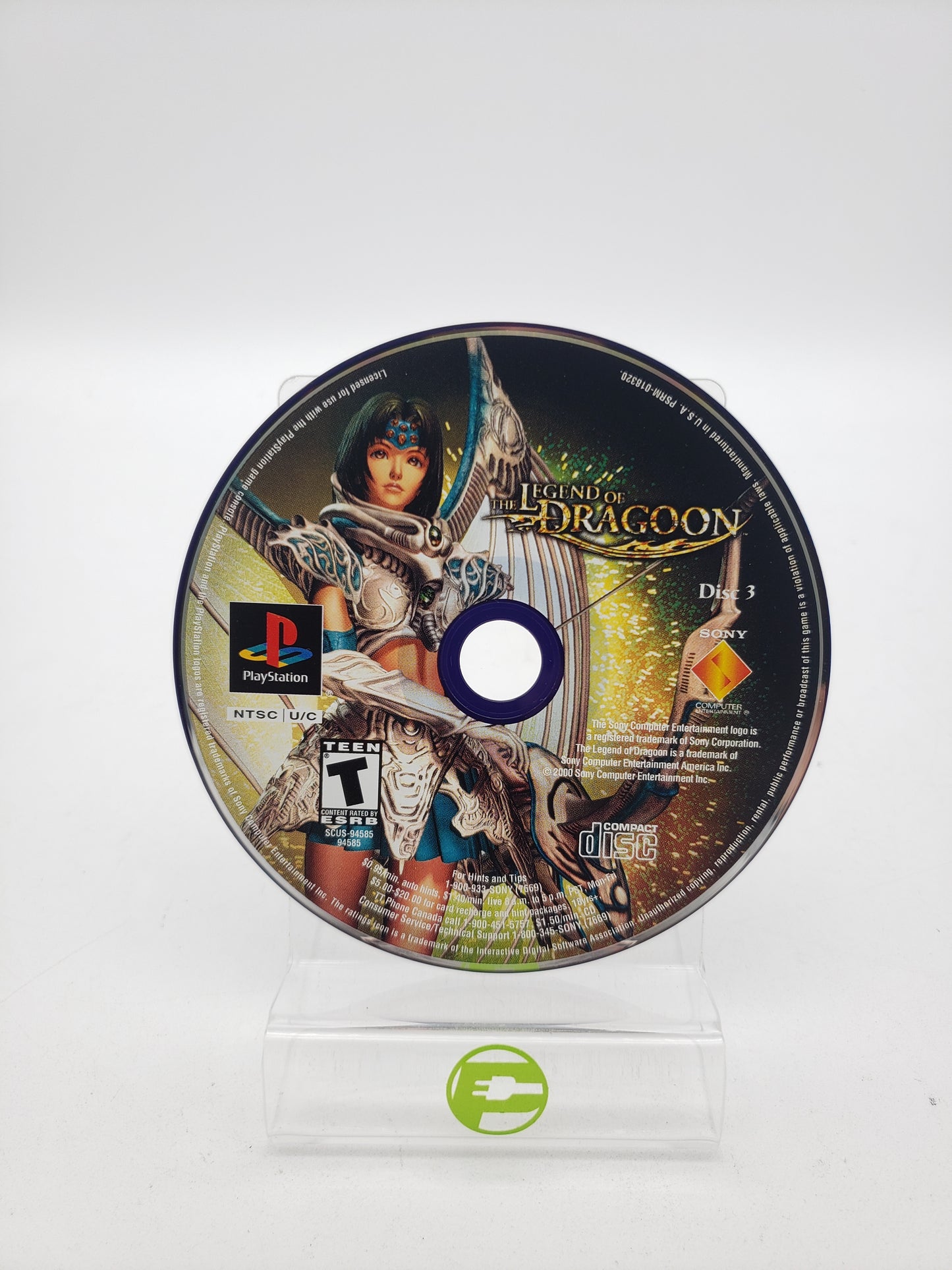 Legend of Dragoon (Sony PlayStation 1 PS1, 2000)