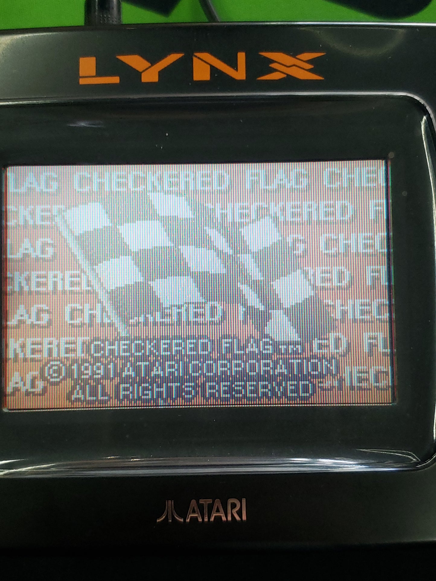 Checkered Flag (Atari Lynx, 1990)