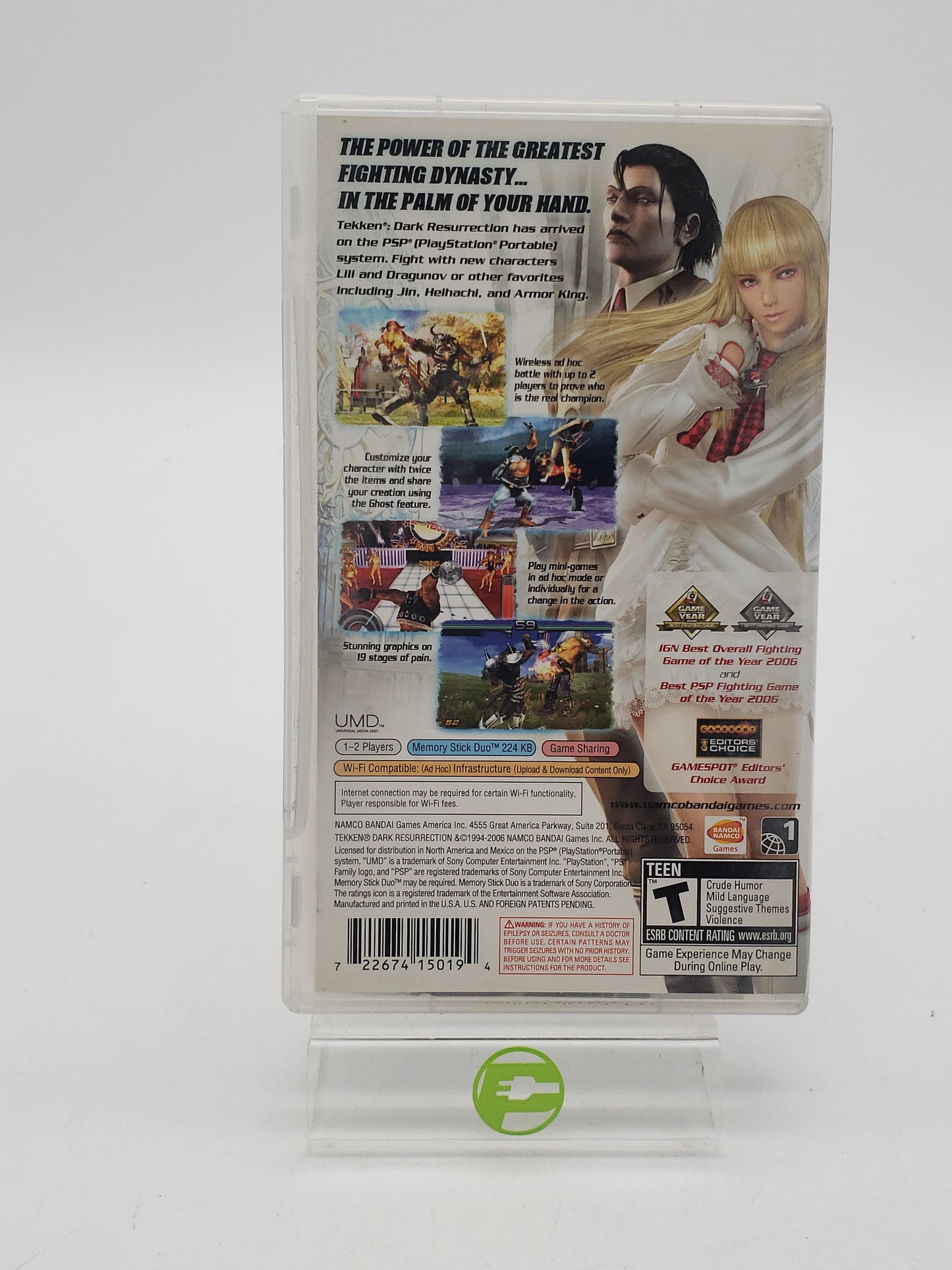 Tekken Dark Resurrection (Sony PlayStation Portable PSP, 2006)