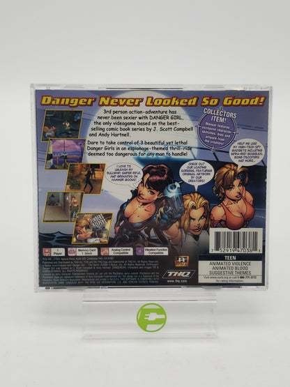 Danger Girl (Sony PlayStation 1 PS1, 2000)