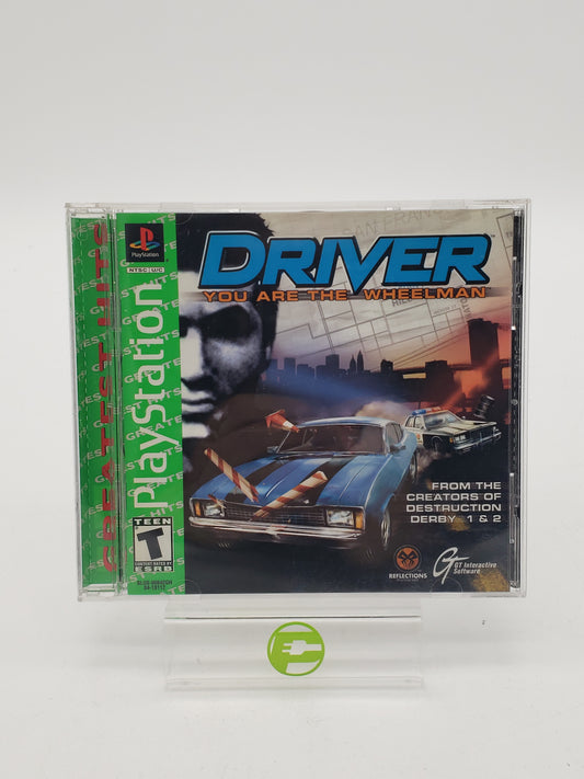 Driver (Sony PlayStation 1 PS1, 1999)