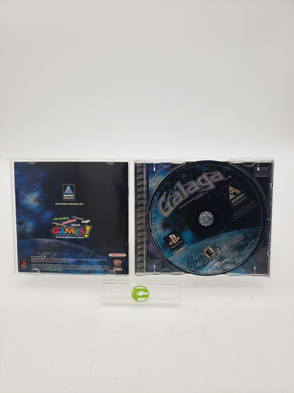 Galaga Destination Earth CIB (Sony PlayStation 1 PS1, 2000)