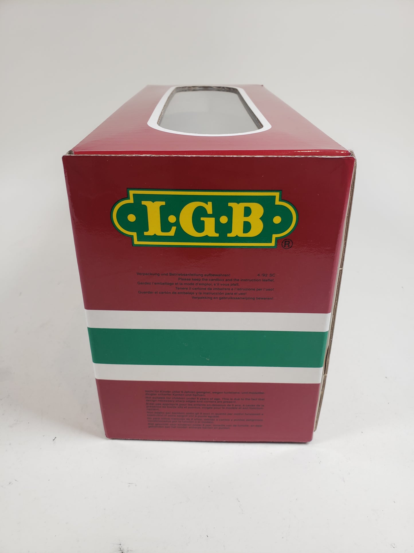 LGB Red Christmas Sound Boxcar 4335S