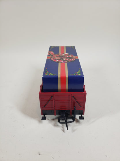 LGB Christmas Gondola with Gift Box Load 4021CT