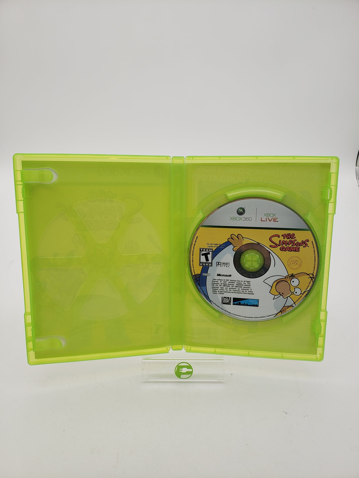 The Simpsons Game (Microsoft Xbox 360, 2007)