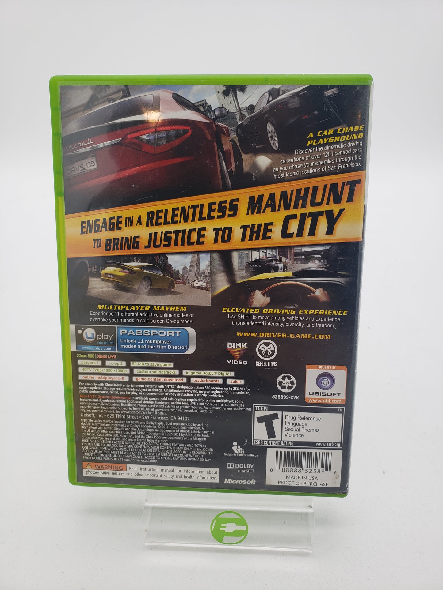 Driver: San Francisco (Microsoft Xbox 360, 2011)