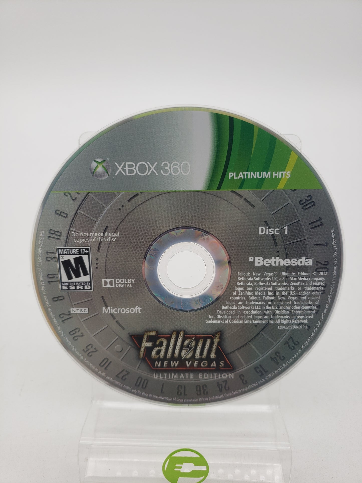 Fallout: New Vegas [Ultimate Edition] (Microsoft Xbox One, 2012)