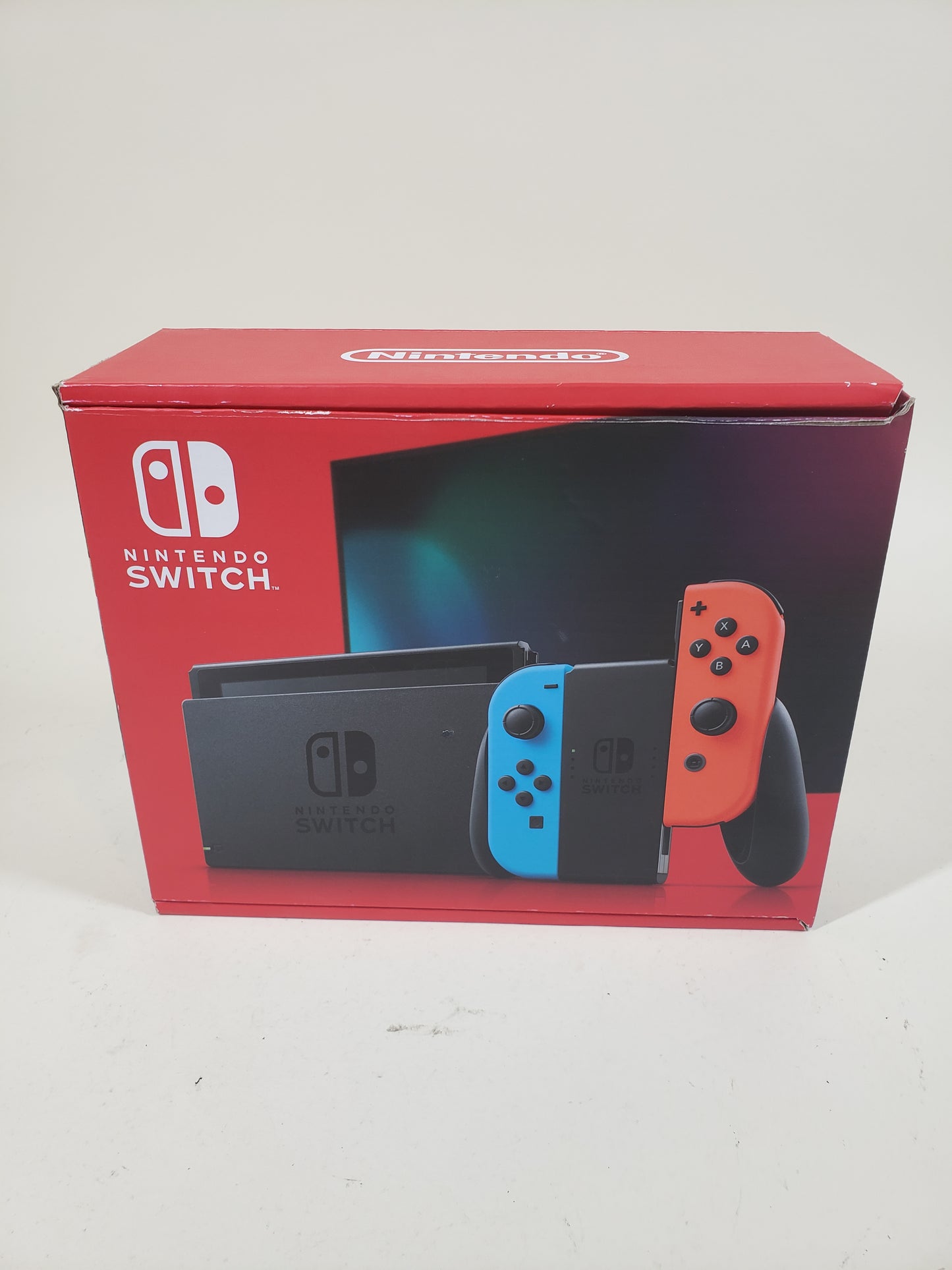 Nintendo Switch v2 Video Game Console HAC-001(-01) Red/Blue