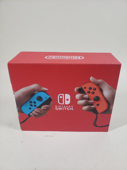 Nintendo Switch v2 Video Game Console HAC-001(-01) Red/Blue