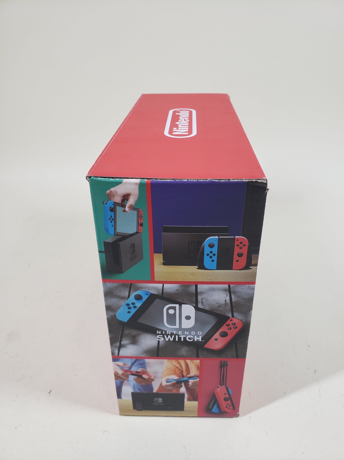 Nintendo Switch v2 Video Game Console HAC-001(-01) Red/Blue