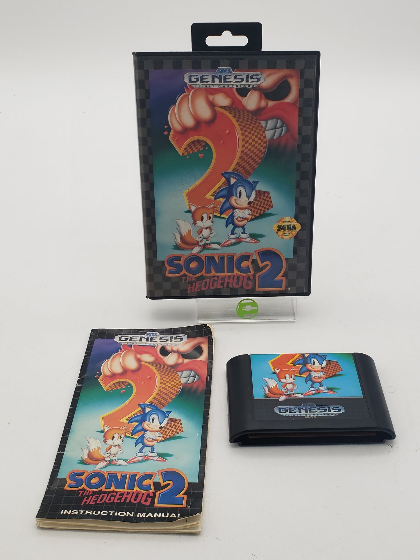 Sonic the Hedgehog 2 CIB (Sega Genesis, 1992)