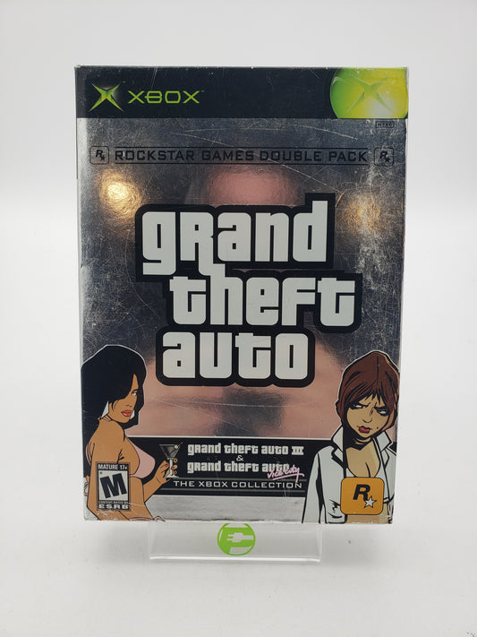 Grand Theft Auto Double Pack (Microsoft Xbox, 2003)