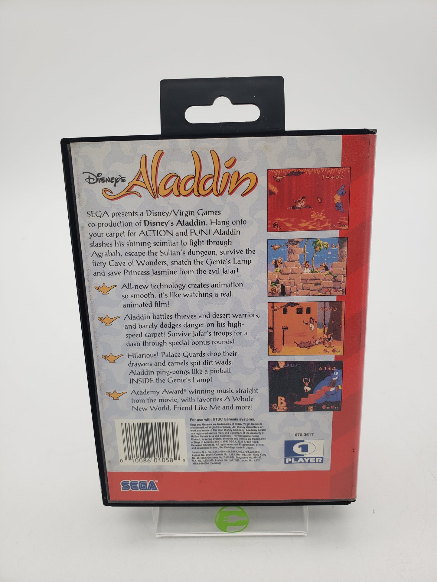 Aladdin CIB (Sega Genesis, 1993)