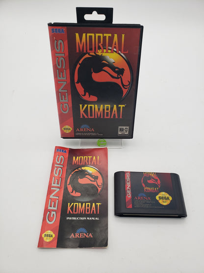 Mortal Kombat CIB (Sega Genesis, 1993)