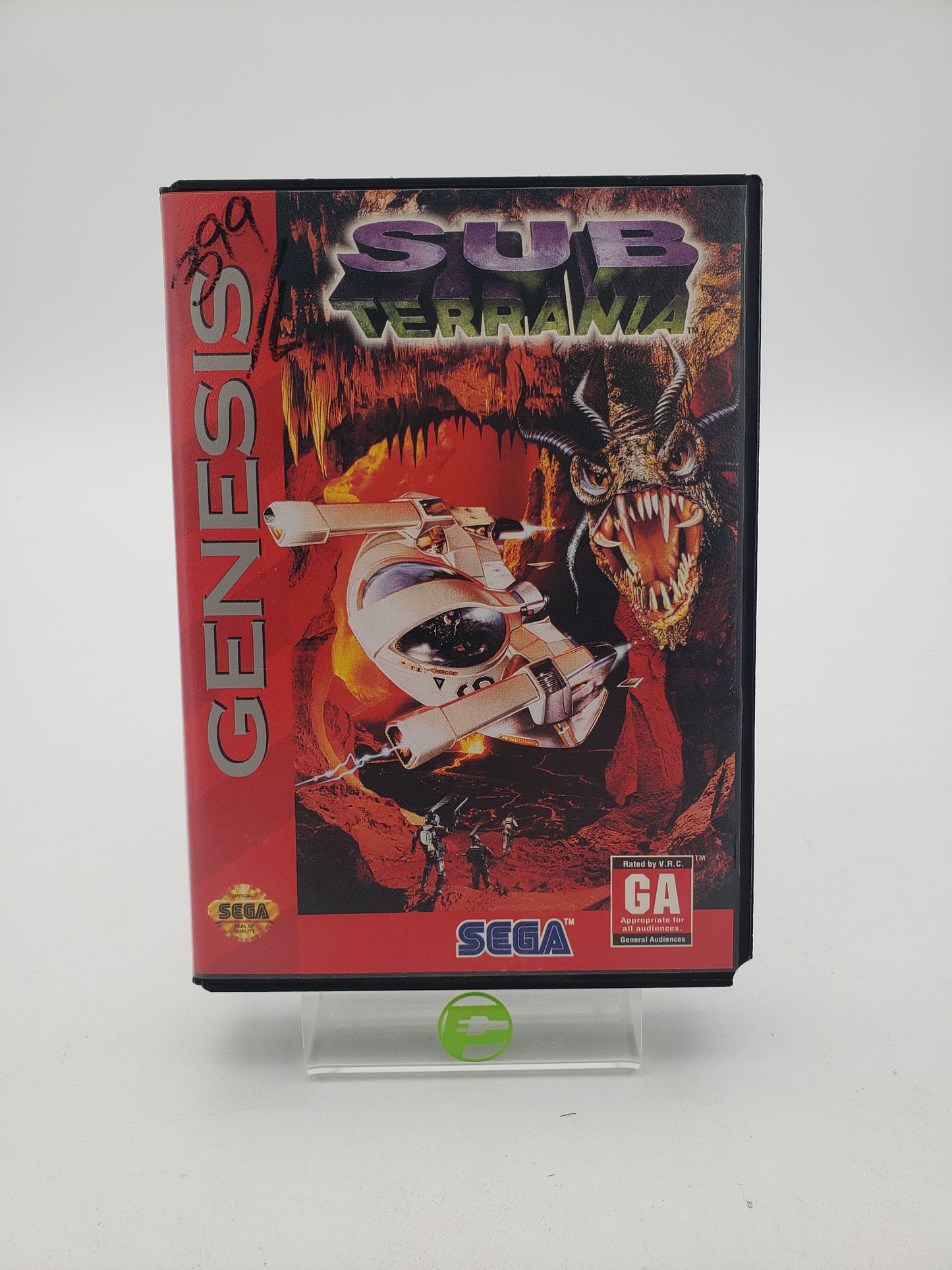 Sub Terrania CIB (Sega Genesis, 1992)