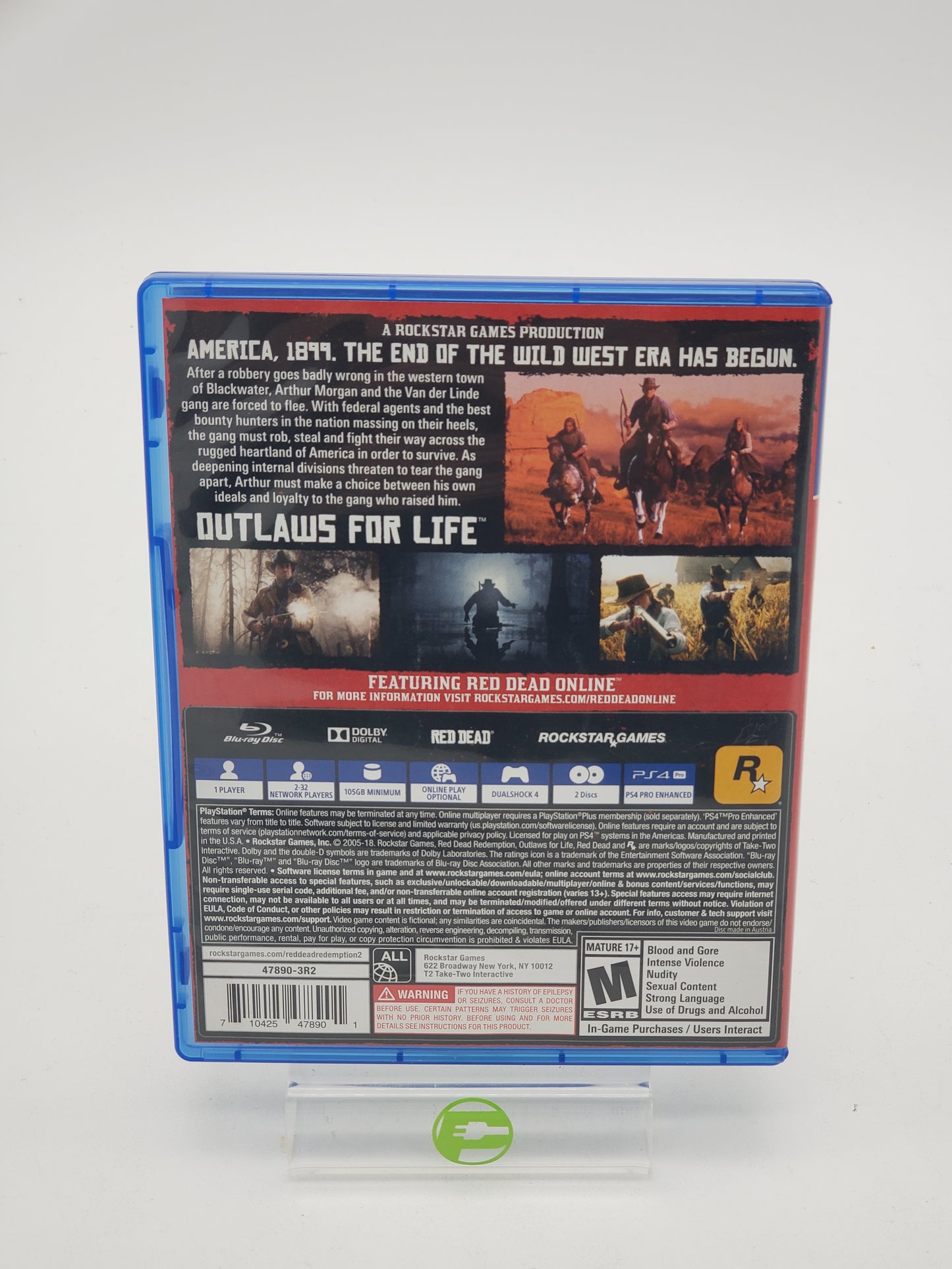 Red Dead Redemption 2 (Sony PlayStation 4 PS4, 2018)