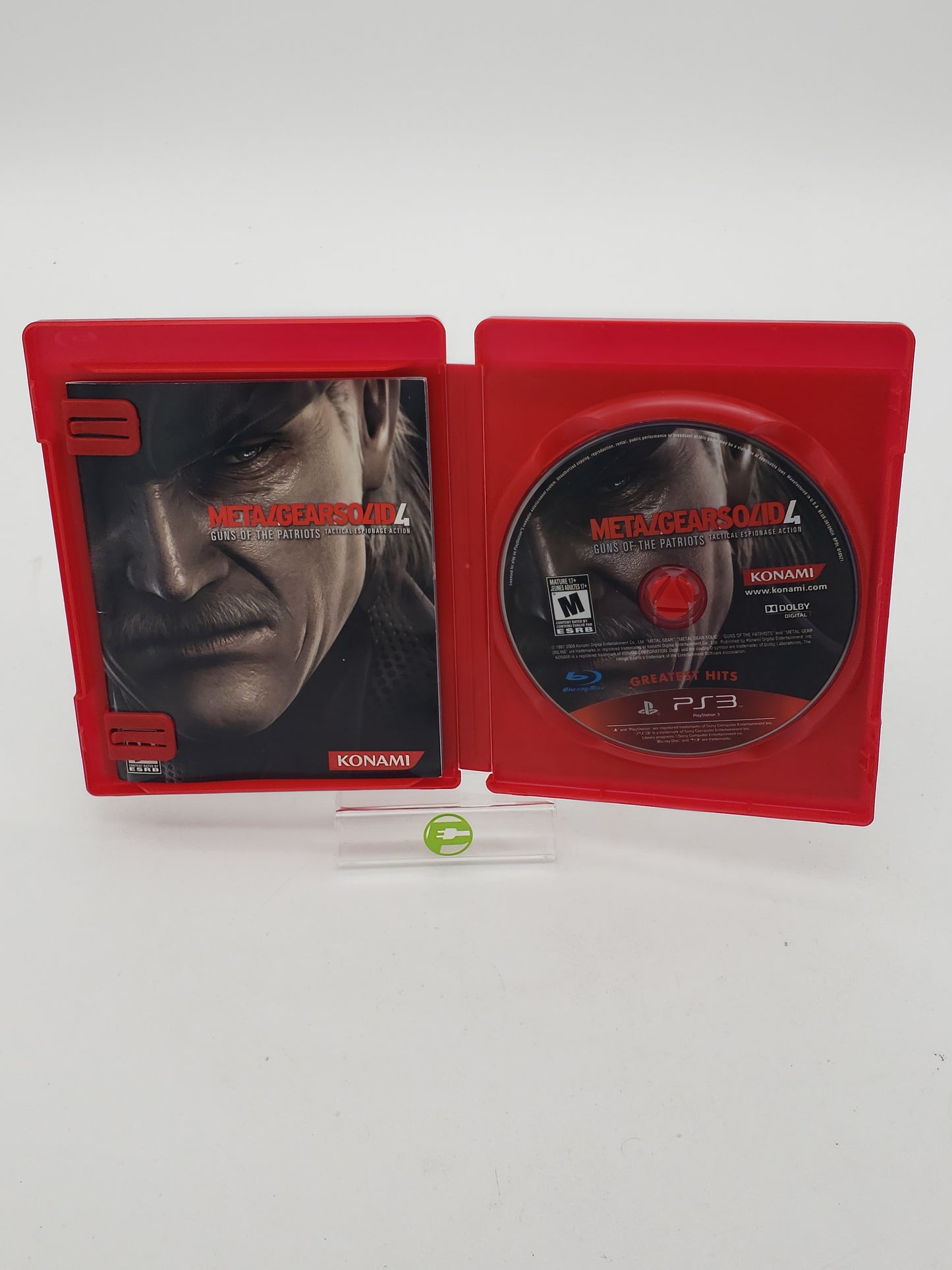 Metal Gear Solid 4 Guns of the Patriots [Greatest Hits] (Sony PS3, 2008)