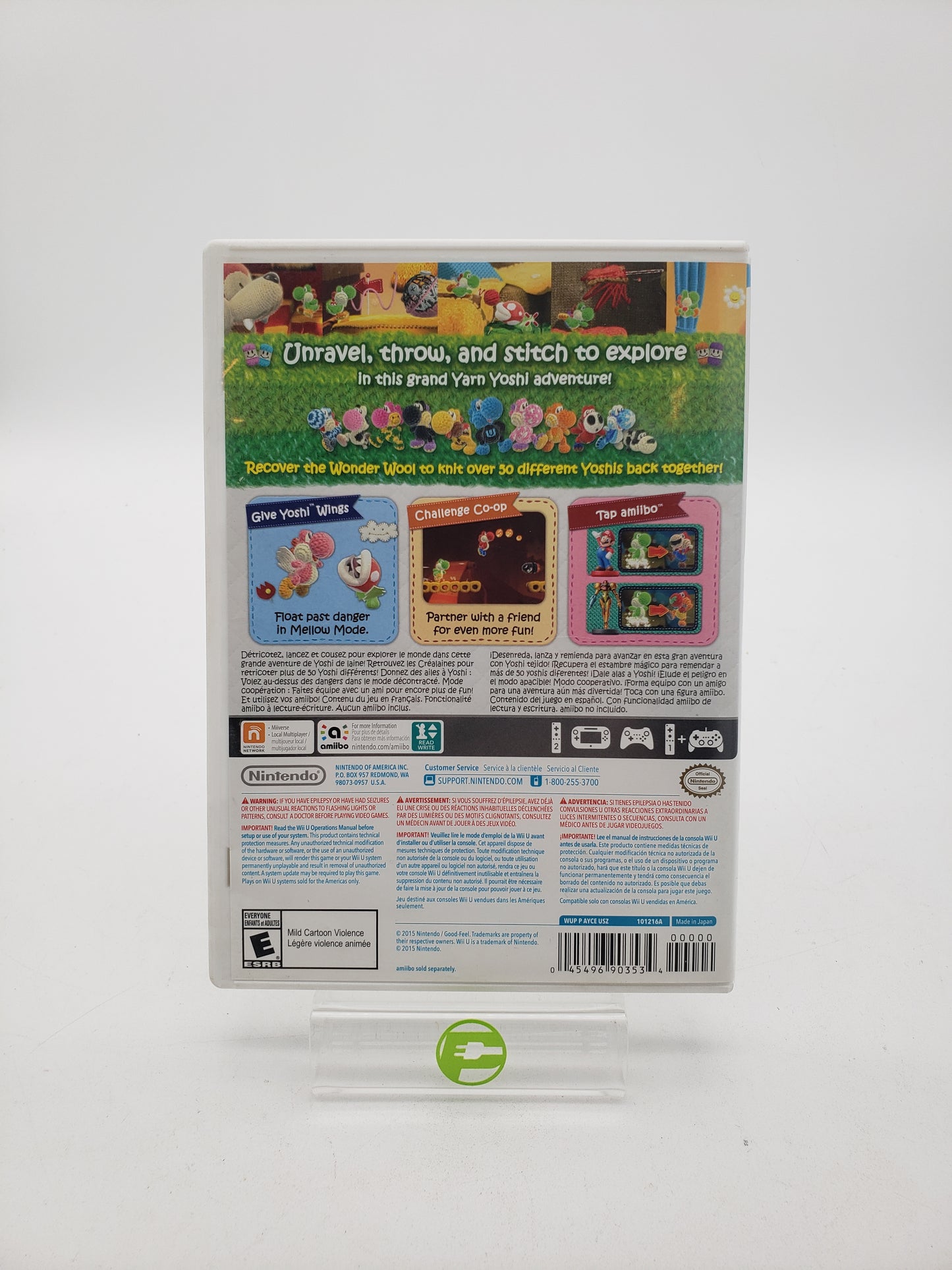 Yoshi's Woolly World (Nintendo Wii U, 2015)