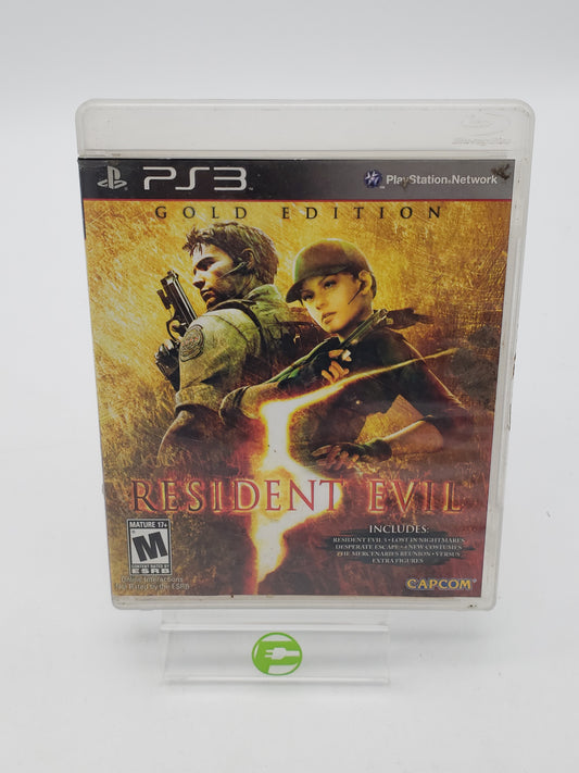 Resident Evil 5 [Gold Edition] (Sony PlayStation 3 PS3, 2010)